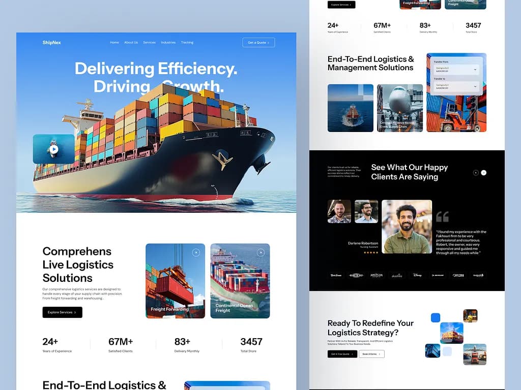Logistics & Shipping Platform