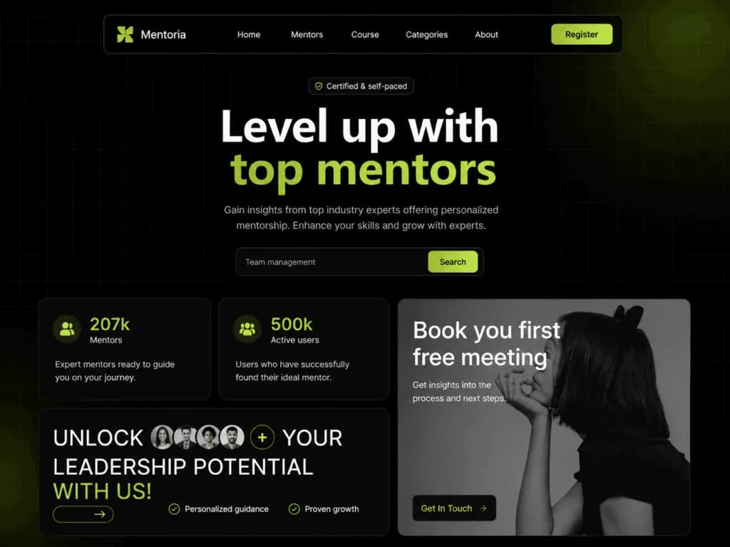 Mentorship & Coaching Platform