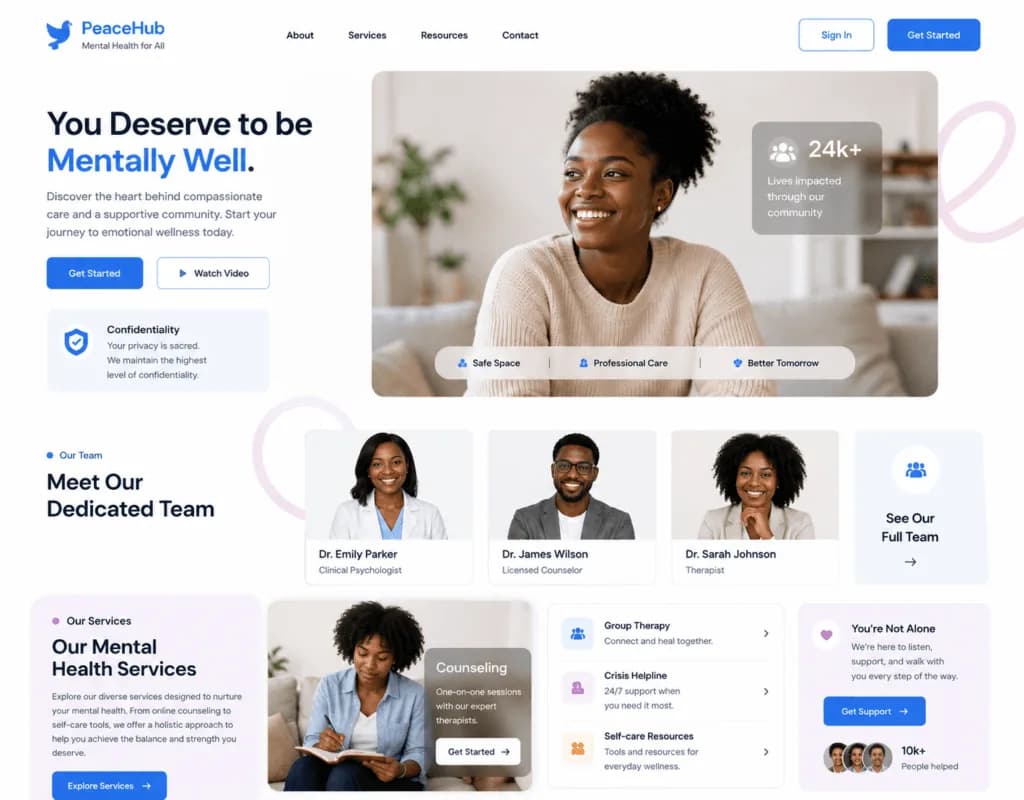 Mental Health Platform