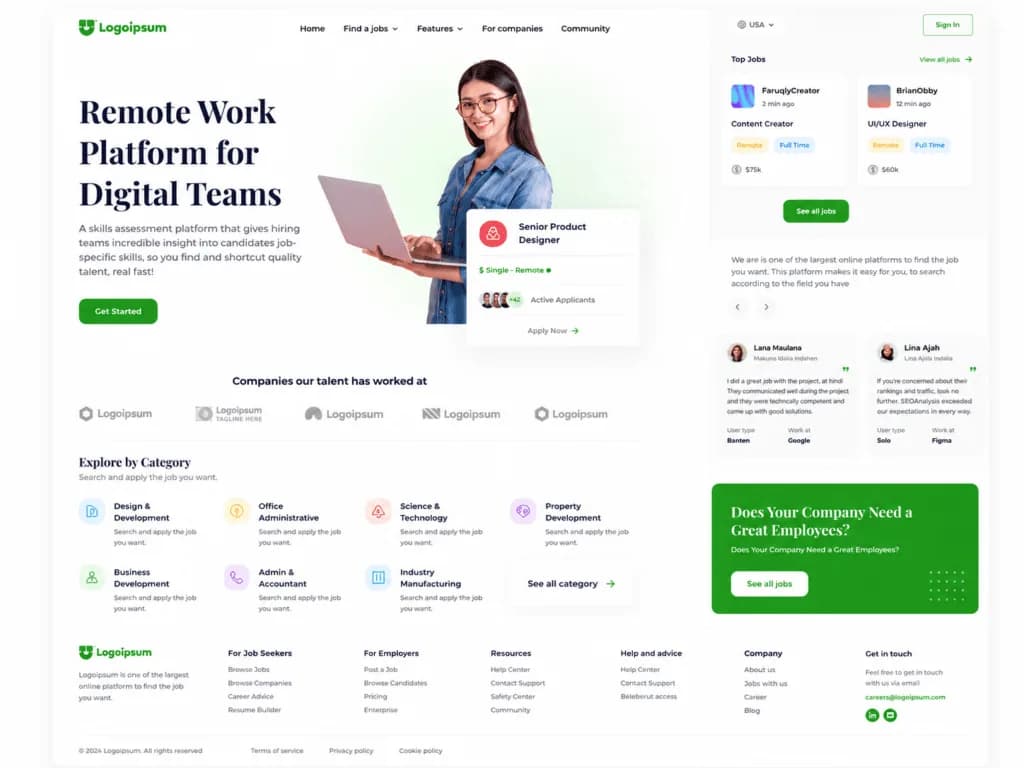 Remote Jobs Platform