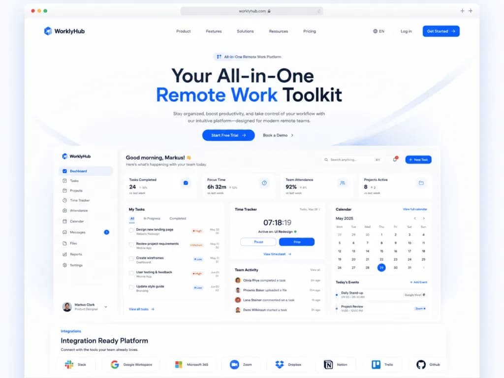 Remote Workforce Platform