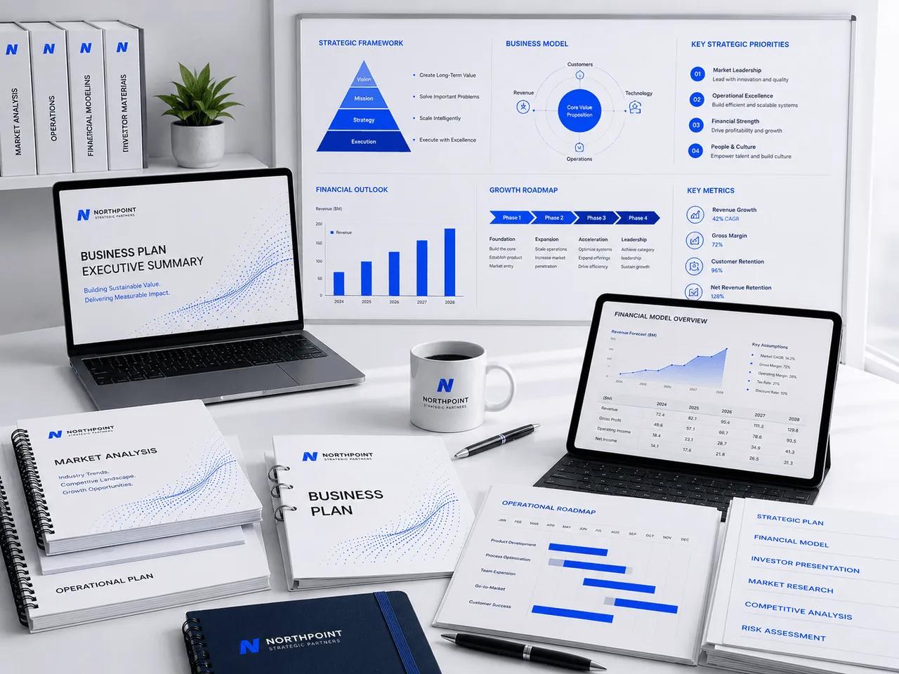 Business Plan Development financial modeling dashboard